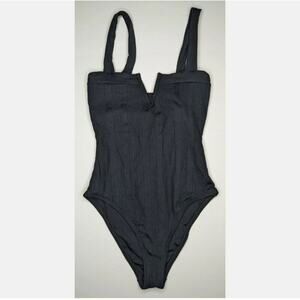 L*Space Charcoal One Piece Swimsuit